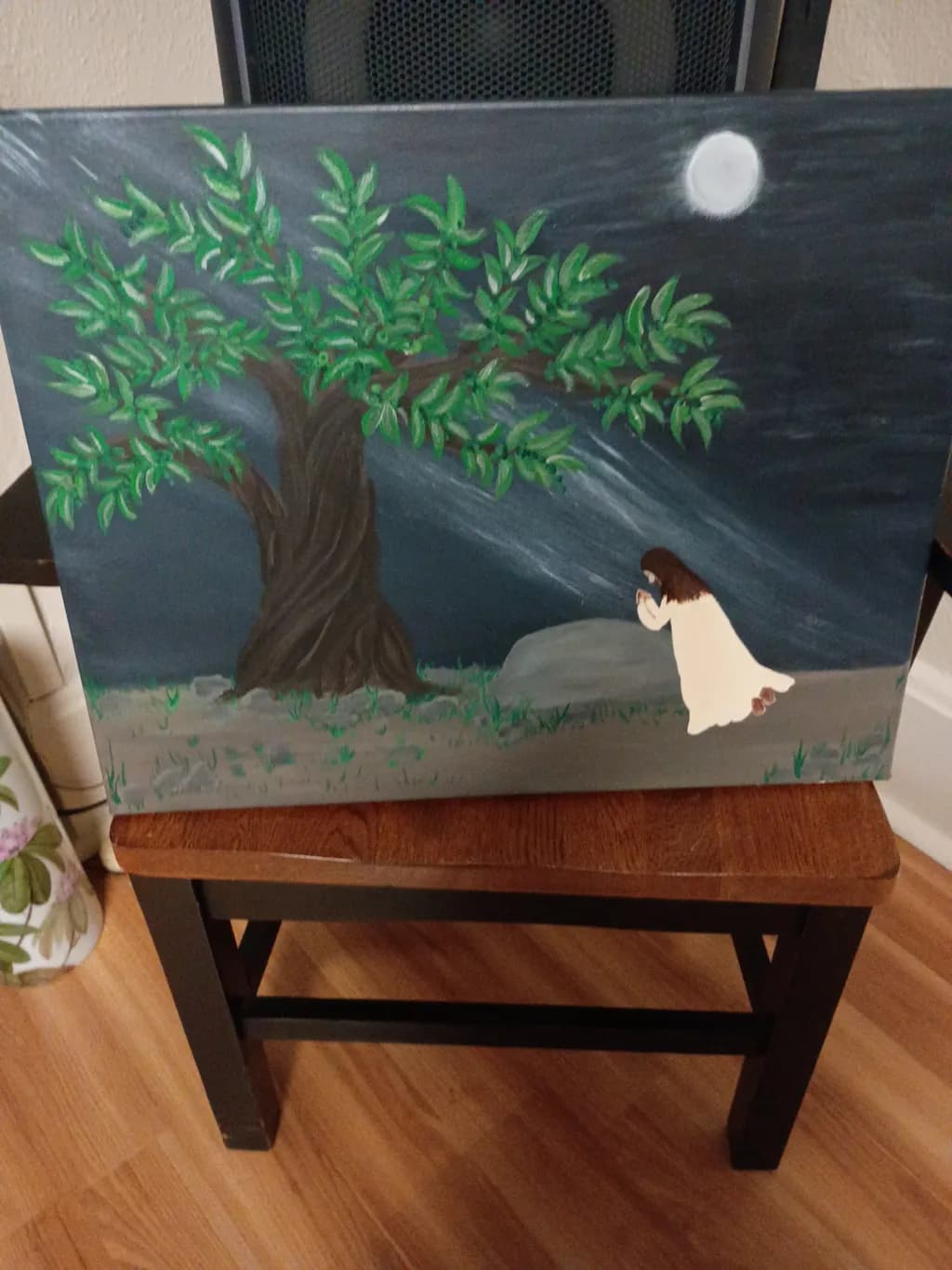 Moonlit Tree Vigil