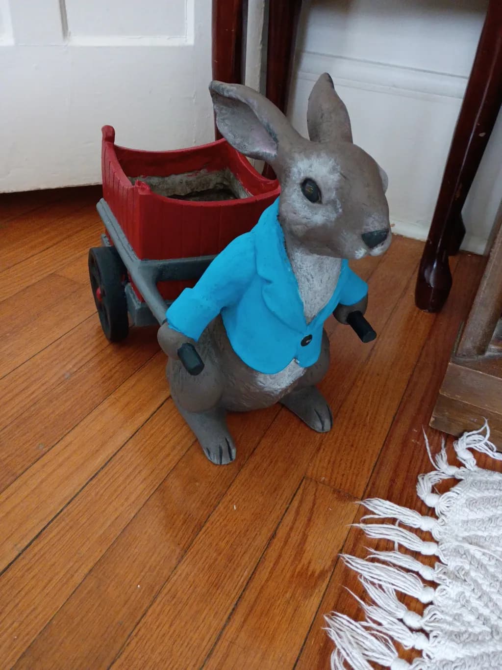 Rabbit Wagon Planter