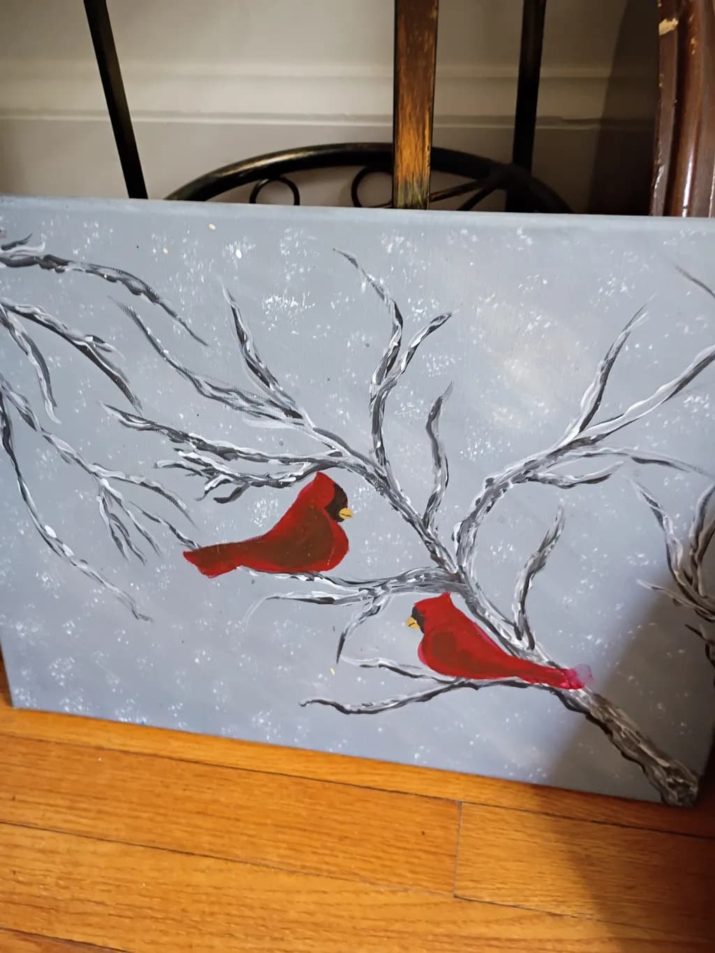Cardinals on Winter Branches