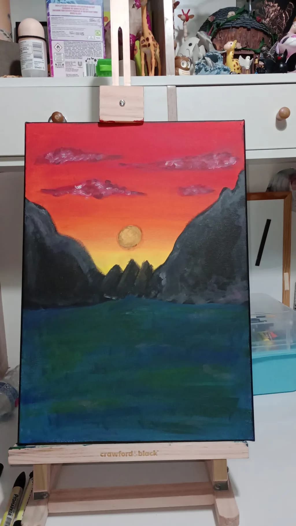 Mountain Sunset Reflections