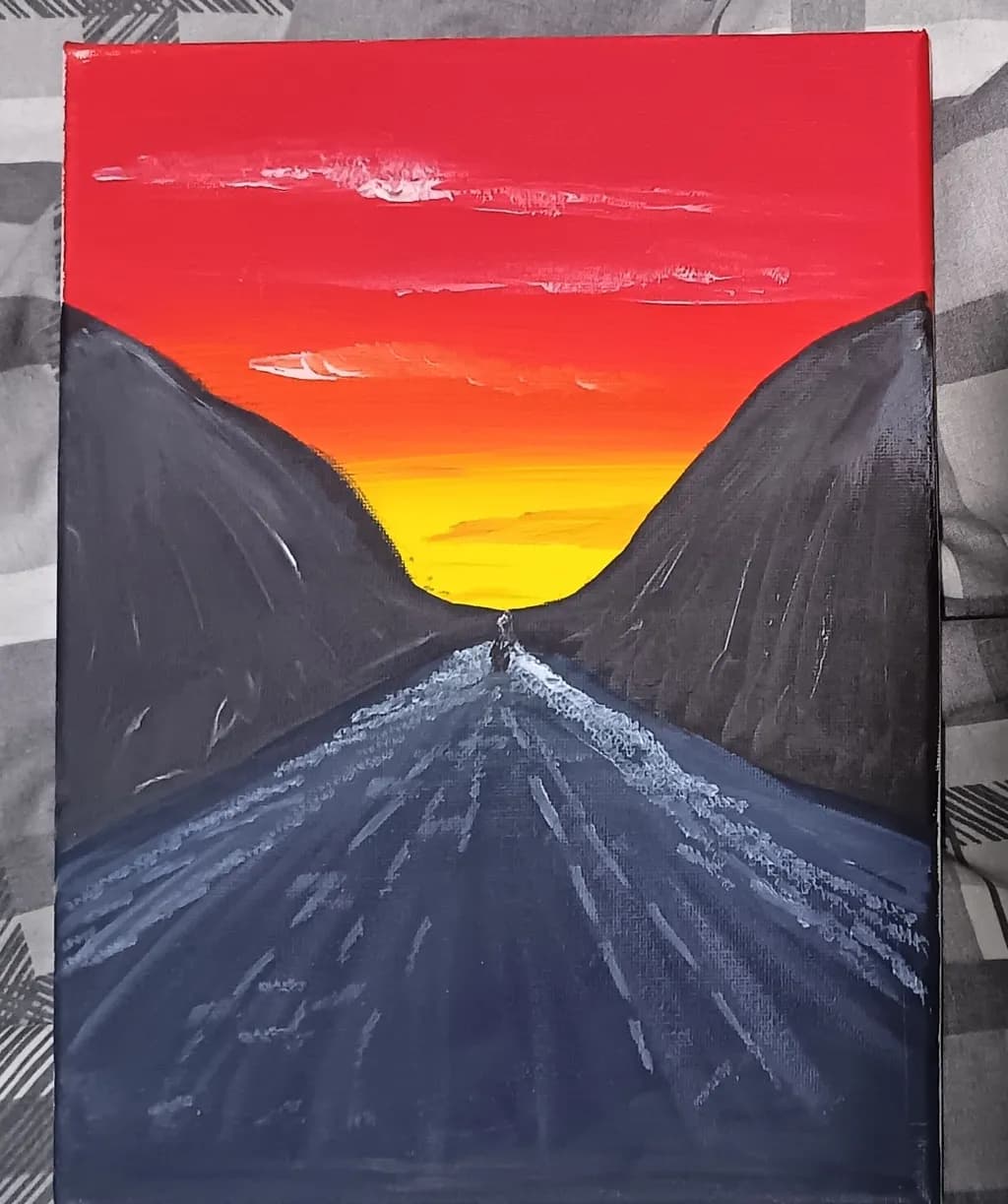 Mountain Road Sunset