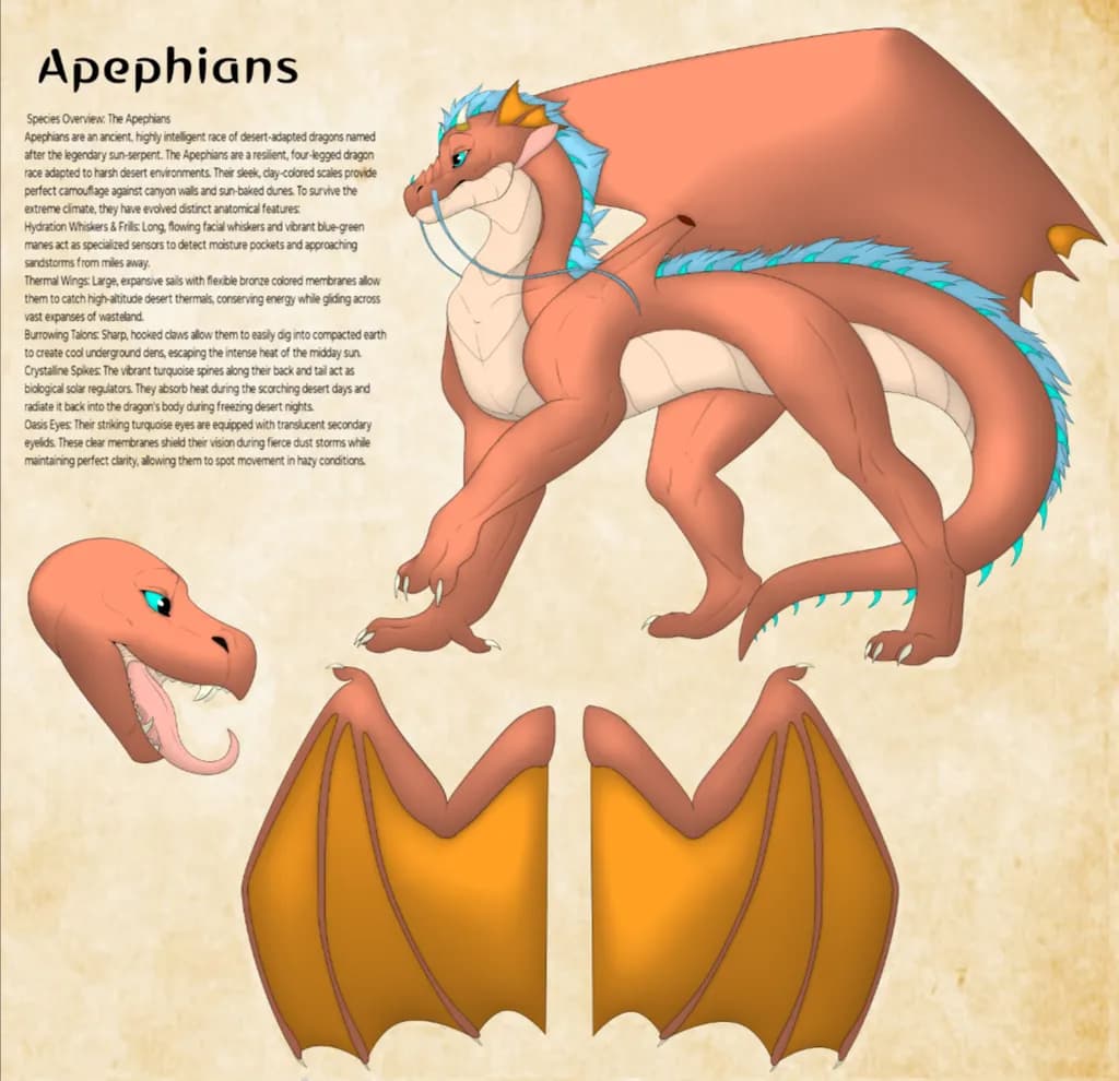 Apephian Dragon Profile