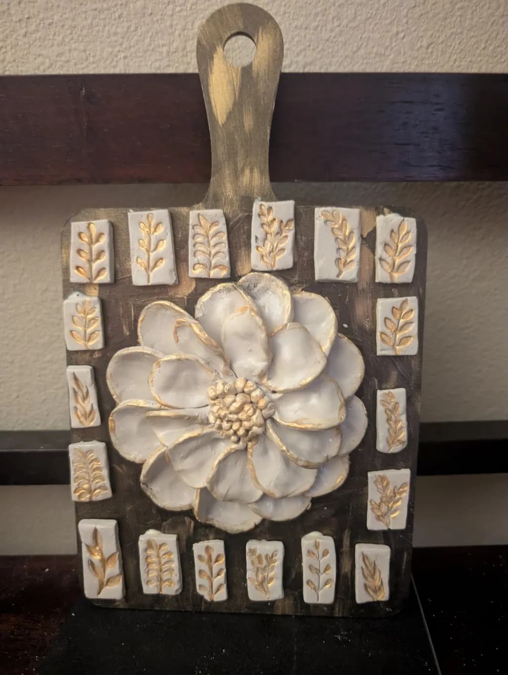 Floral Cutting Board