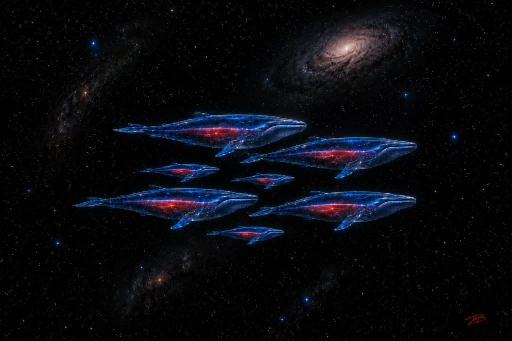 Neon Whales