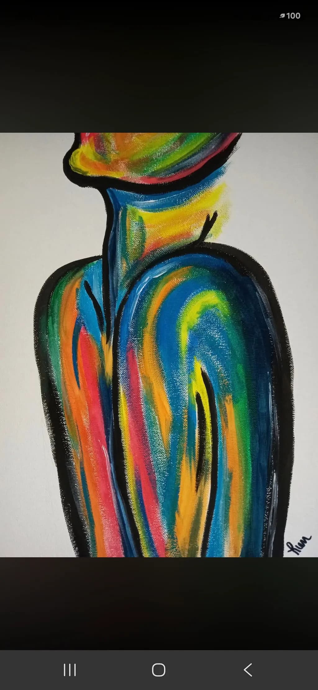 Abstract Figure Colors
