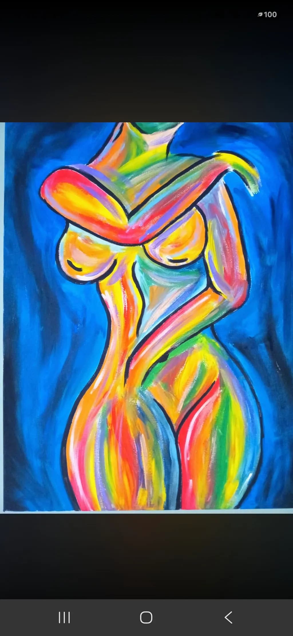Abstract Female Figure