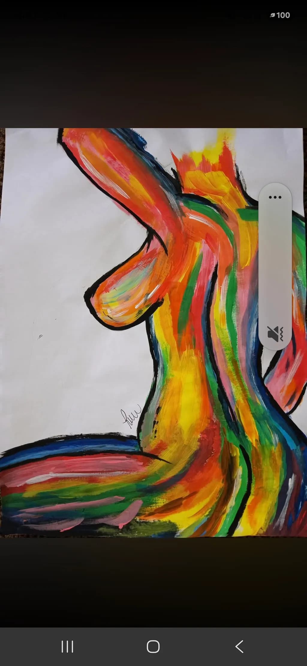 Colorful Human Form