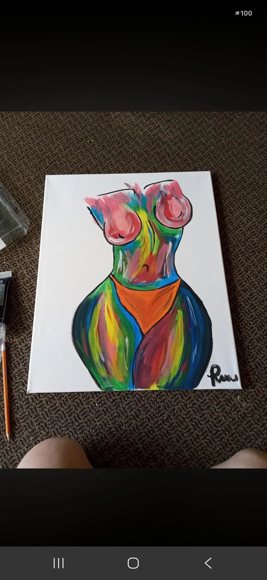 Abstract Female Torso