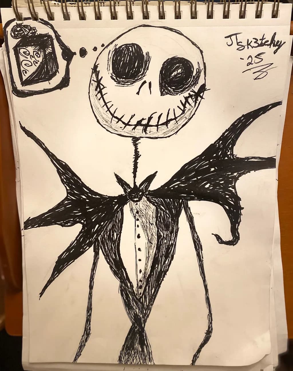 Jack Skellington Sketch