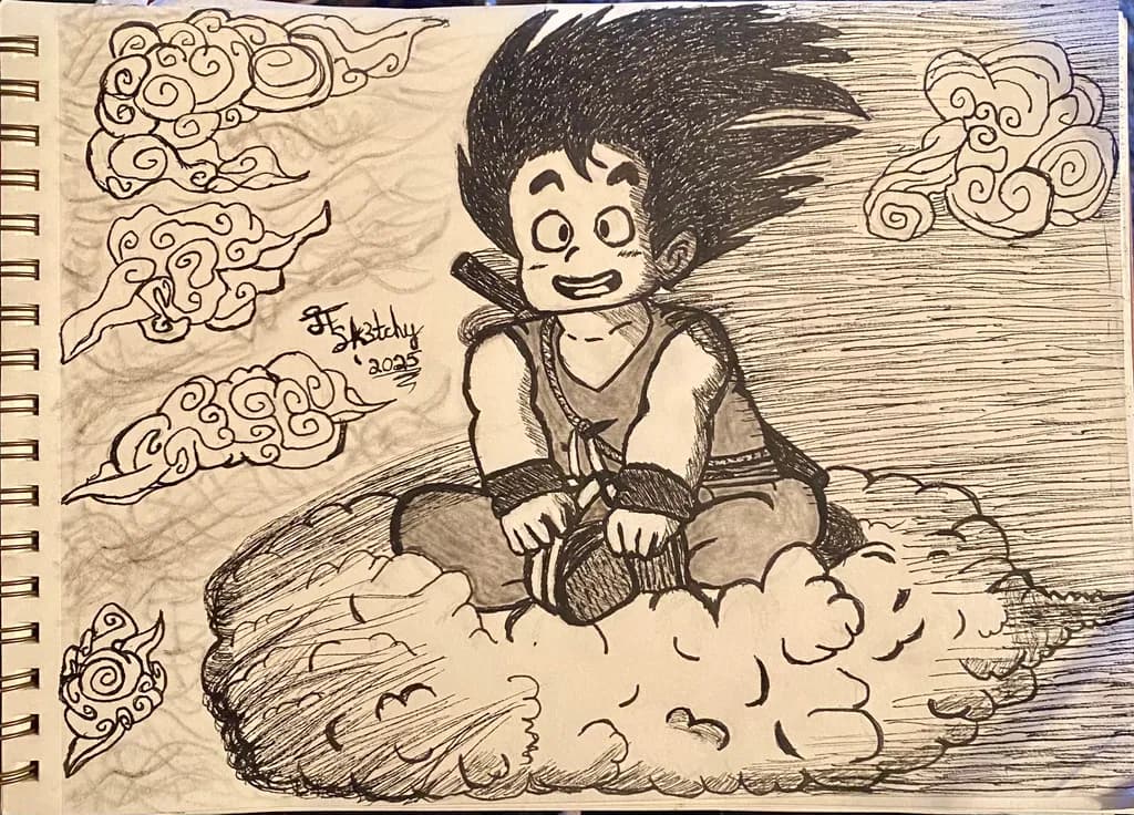 Cloud Rider Goku