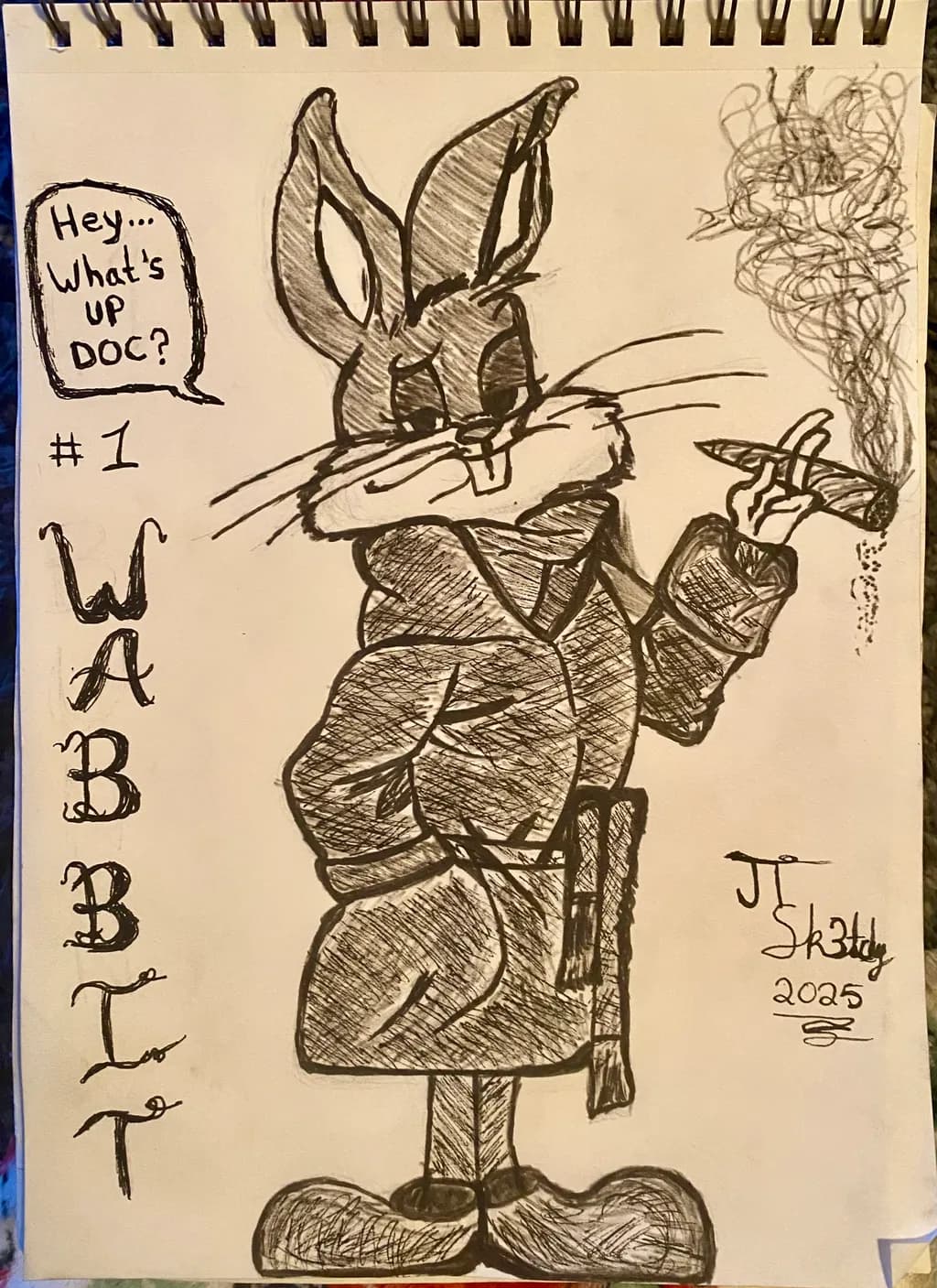 Rabbit in Trench Coat