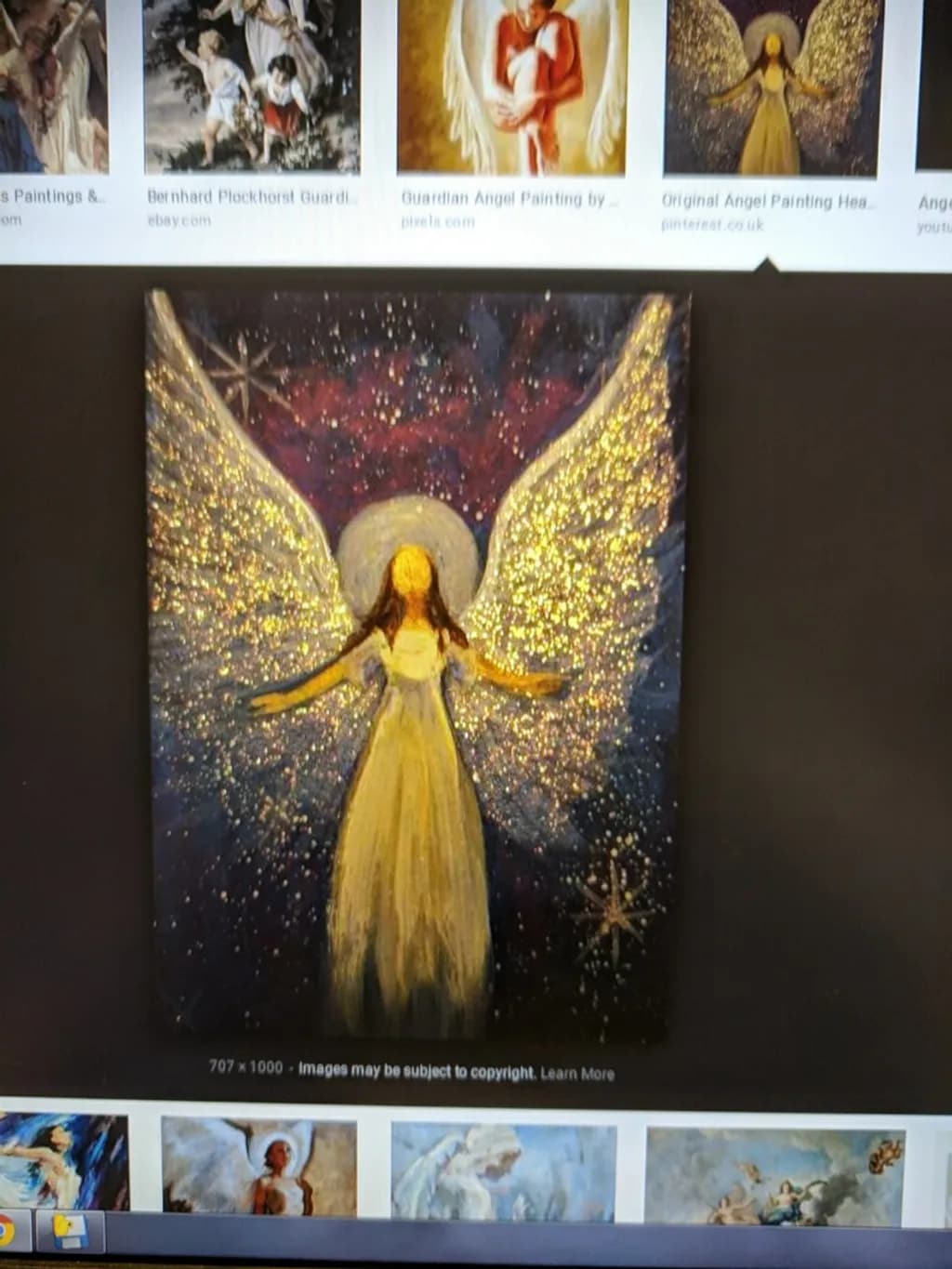 Golden Angel Glow