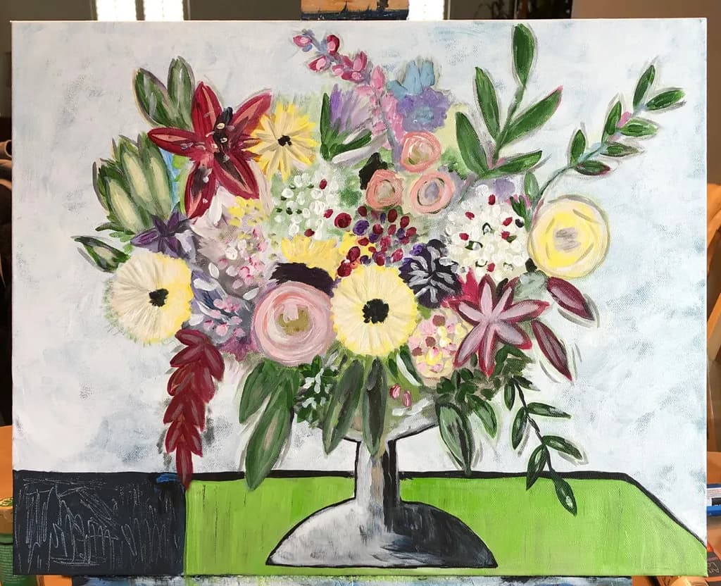 Floral Bouquet Composition