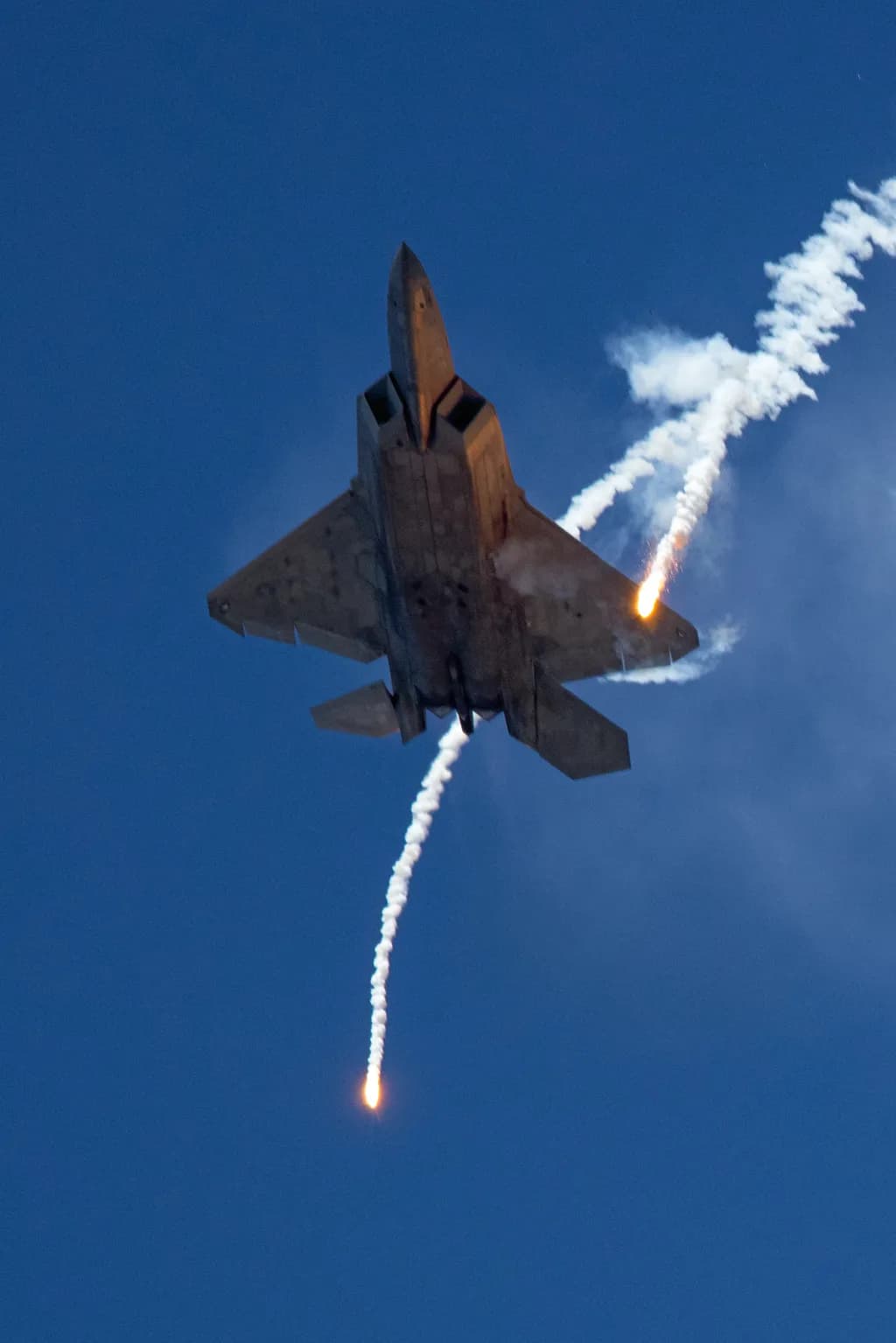 Jet Fighter Flare Display