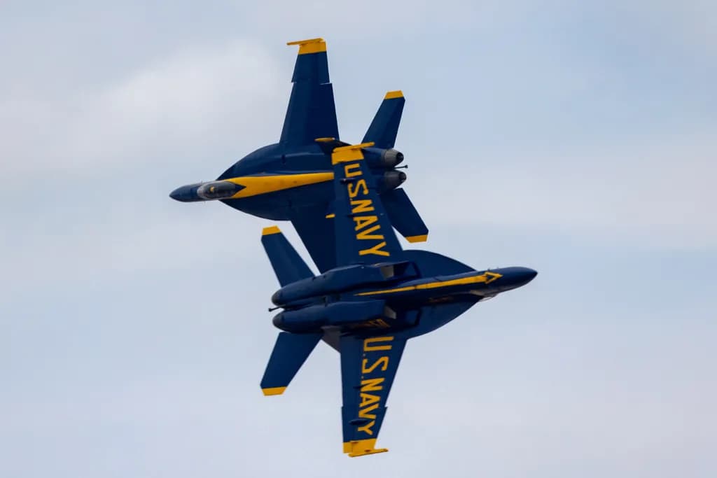 US Navy Jets In Flight