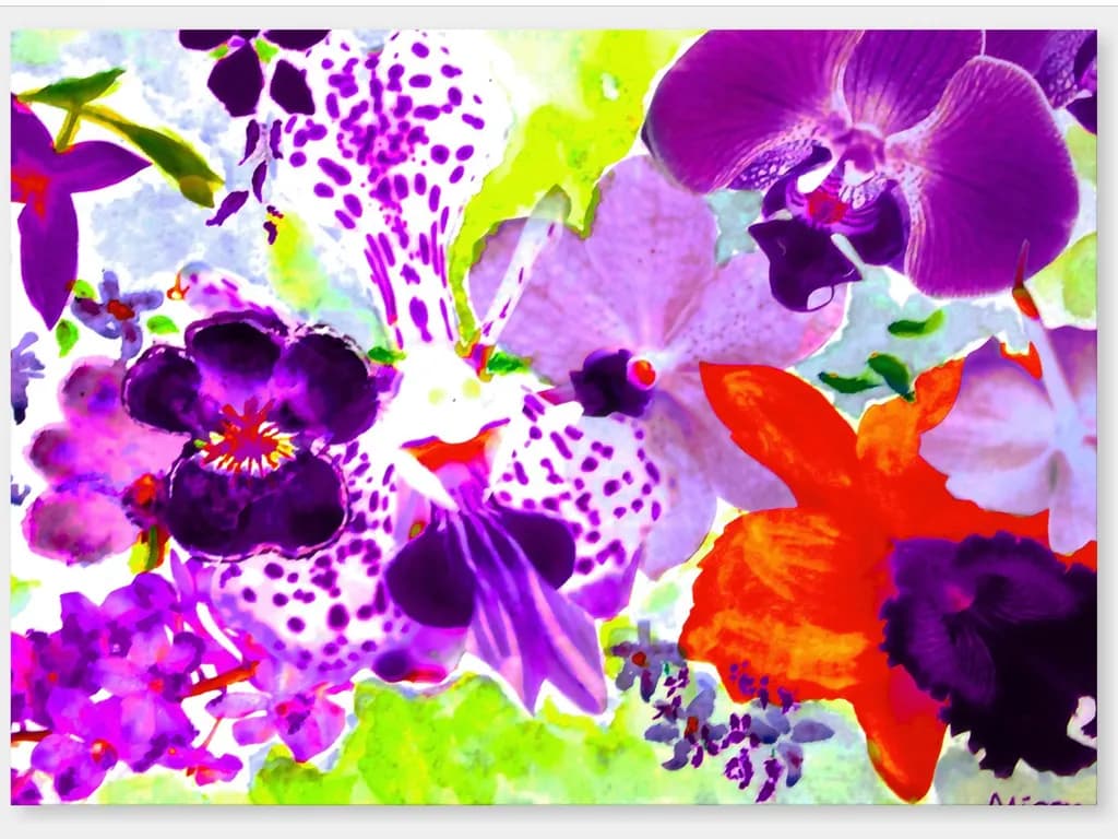 Orchid Mosaic