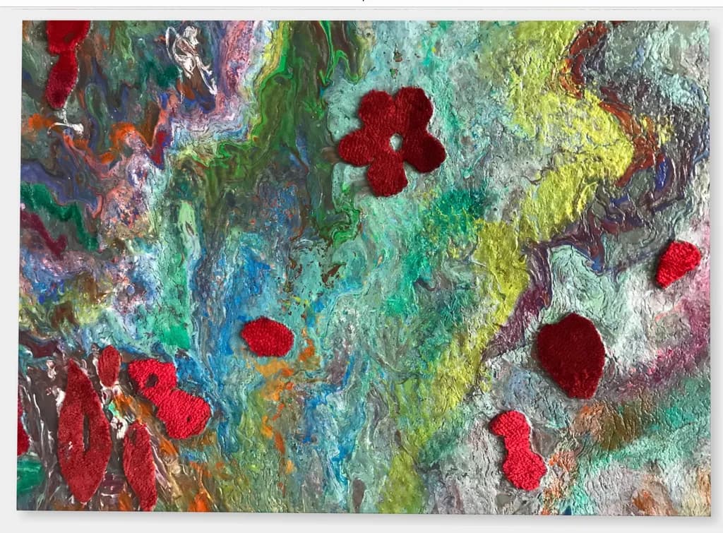 Textured Floral Flow