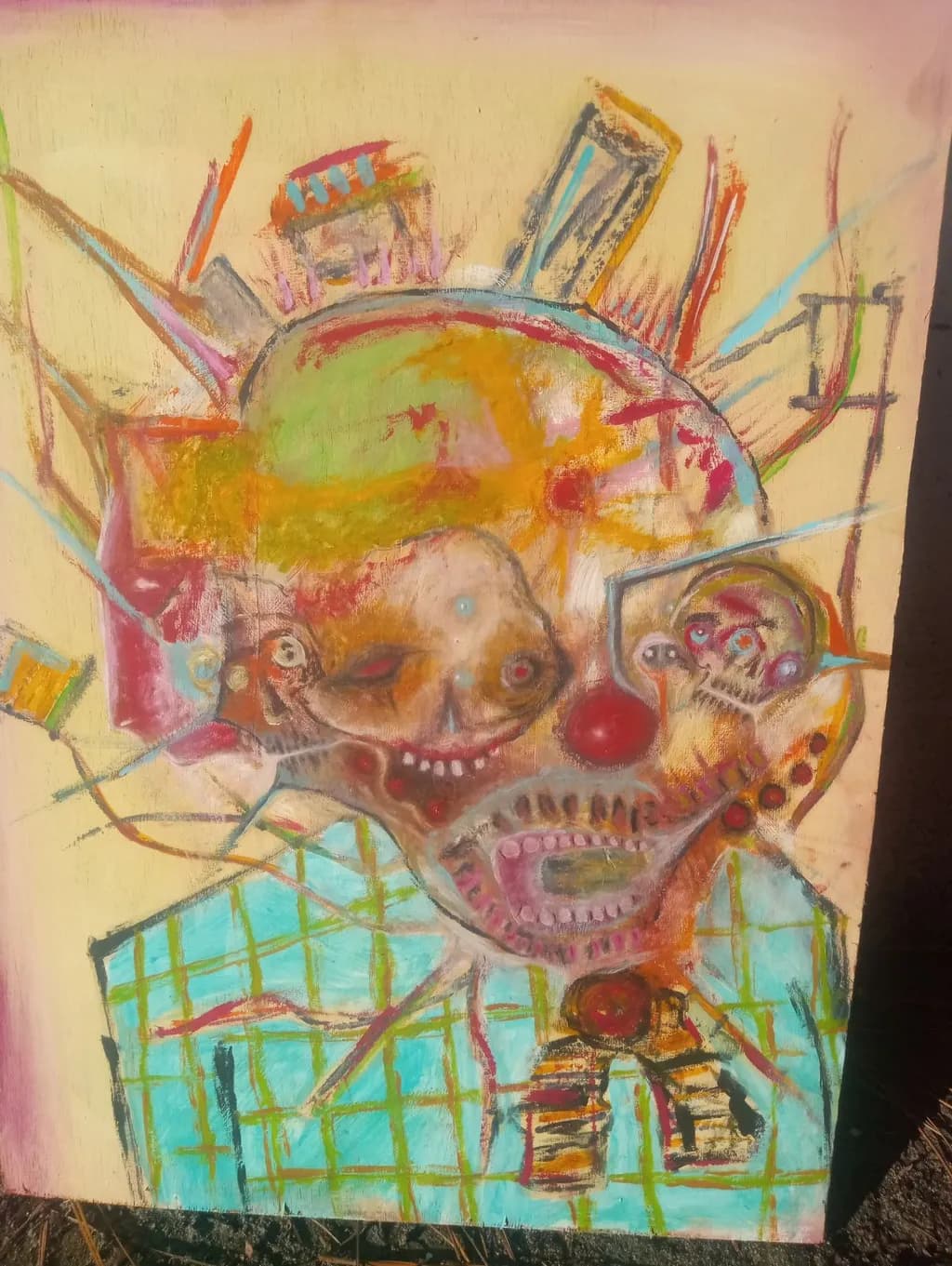 Clown Face Chaos