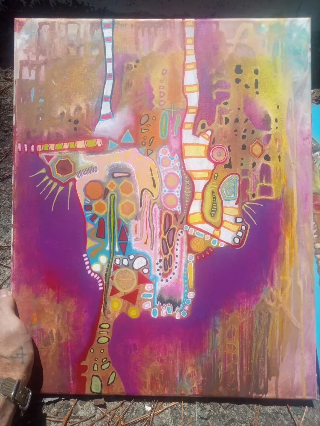 Abstract Figure Composition