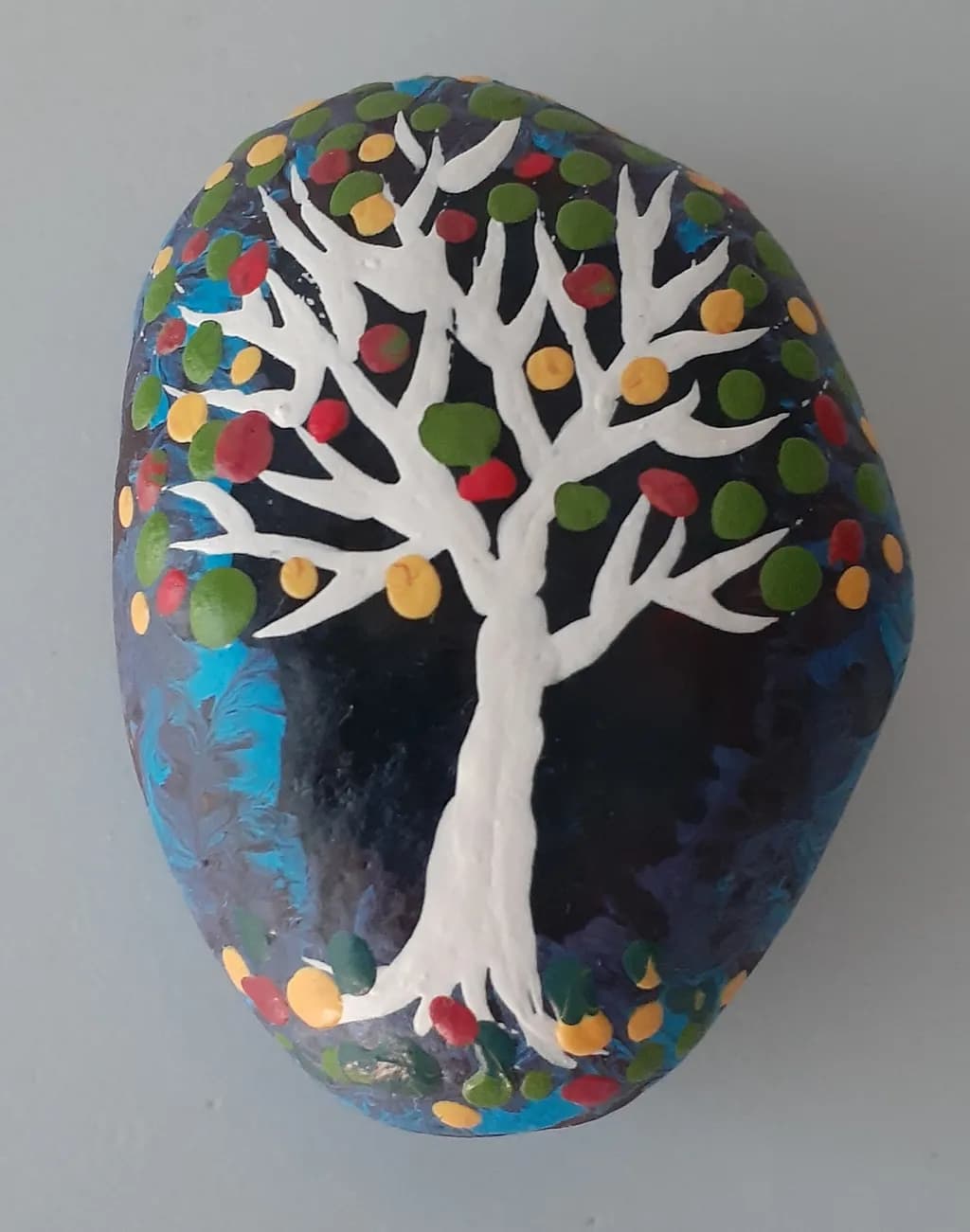Colorful Tree Rock