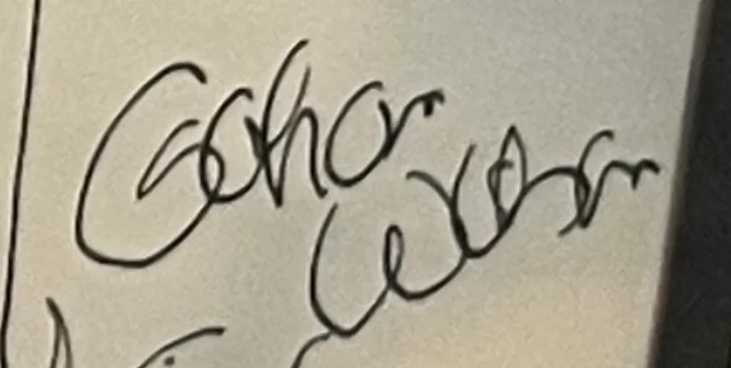 Casher Letter