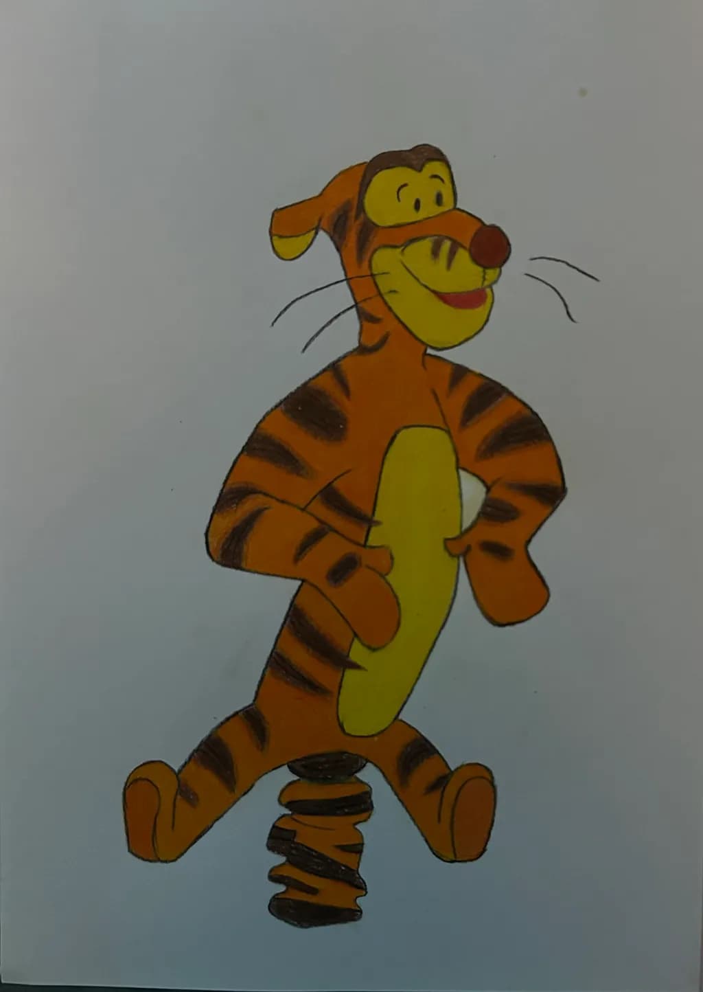 Springtime Tiger Character