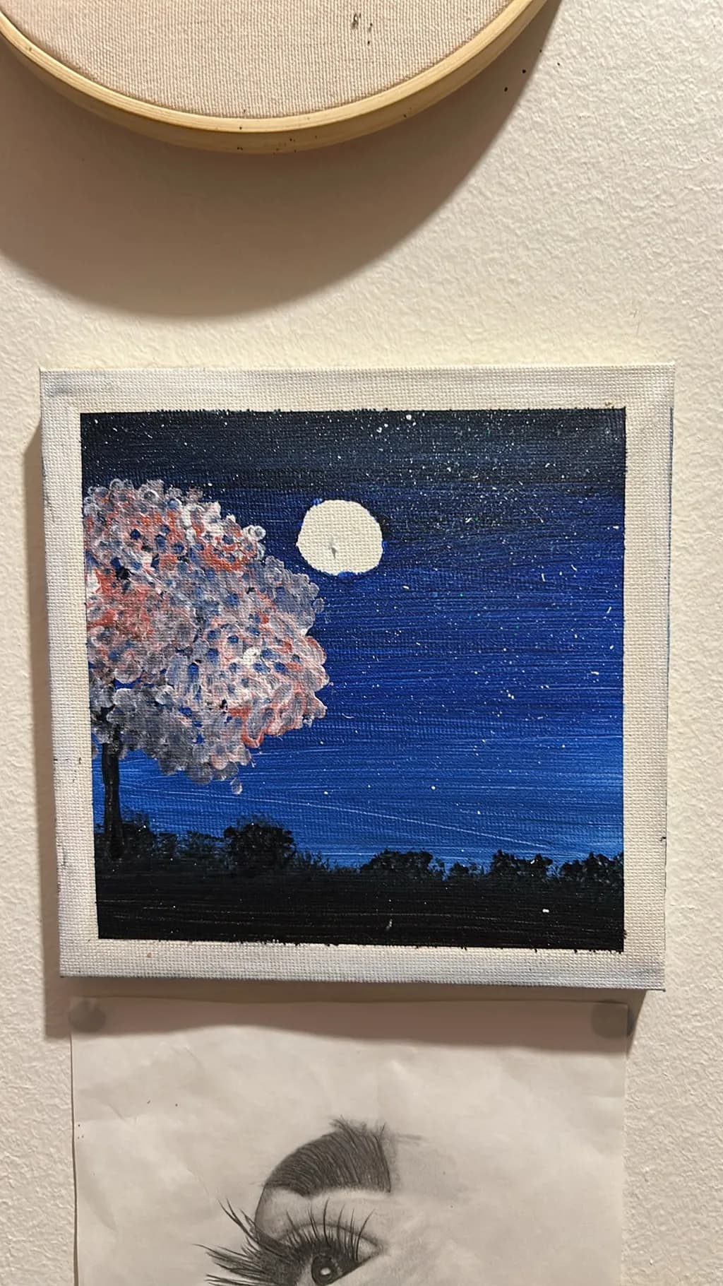 Moonlit Tree Night