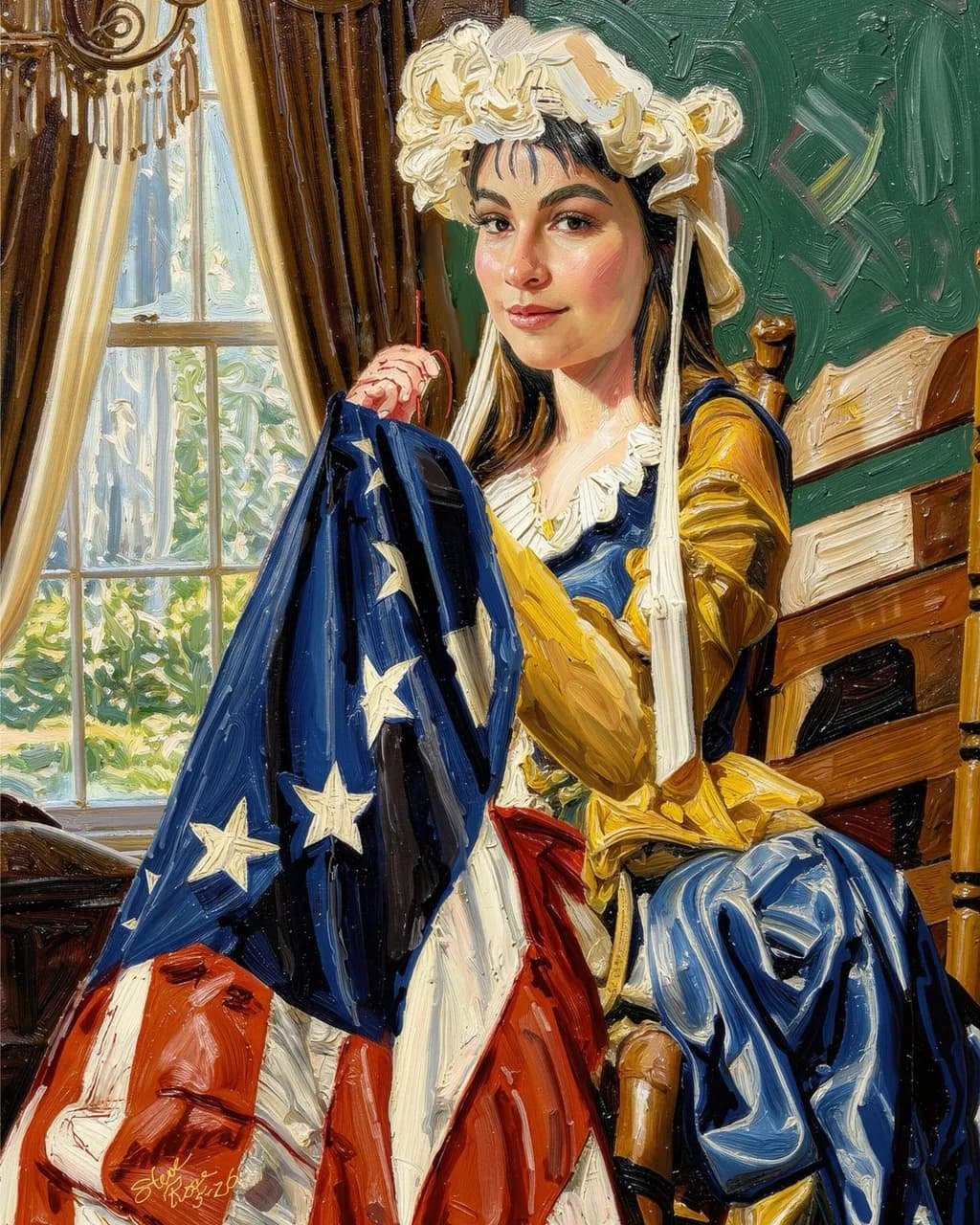 Flag Stitcher