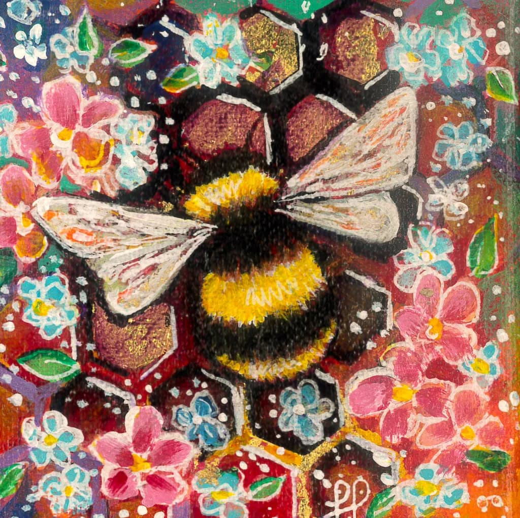 Busy Bee in Bloom
