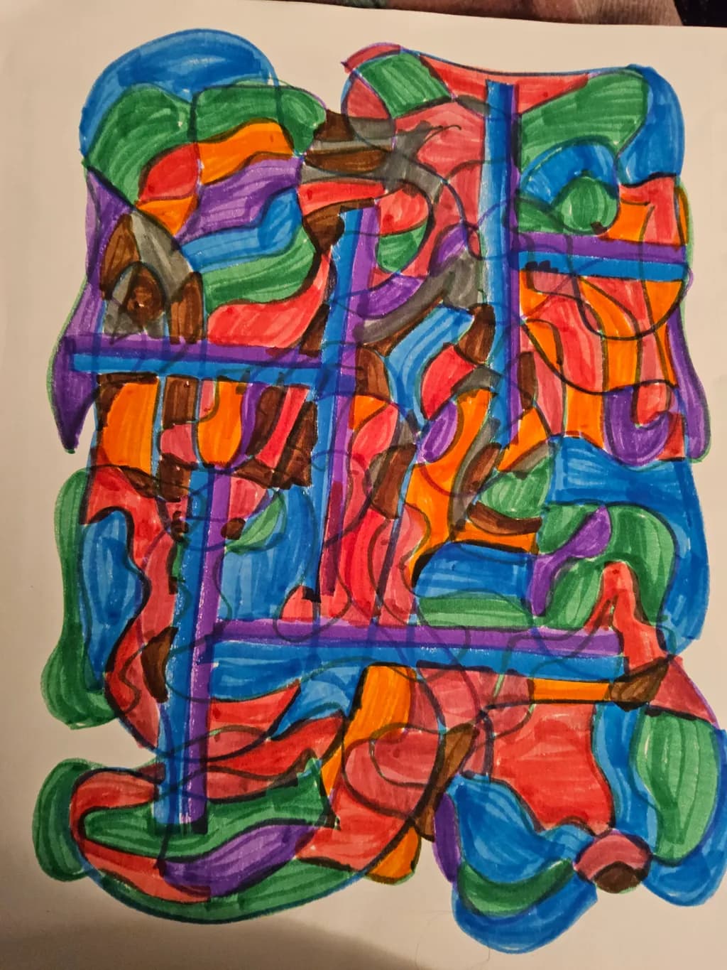 Abstract Color Composition
