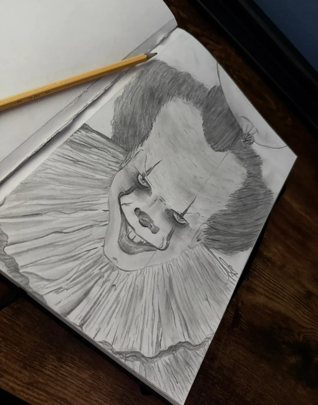 Clown Portrait Sketch