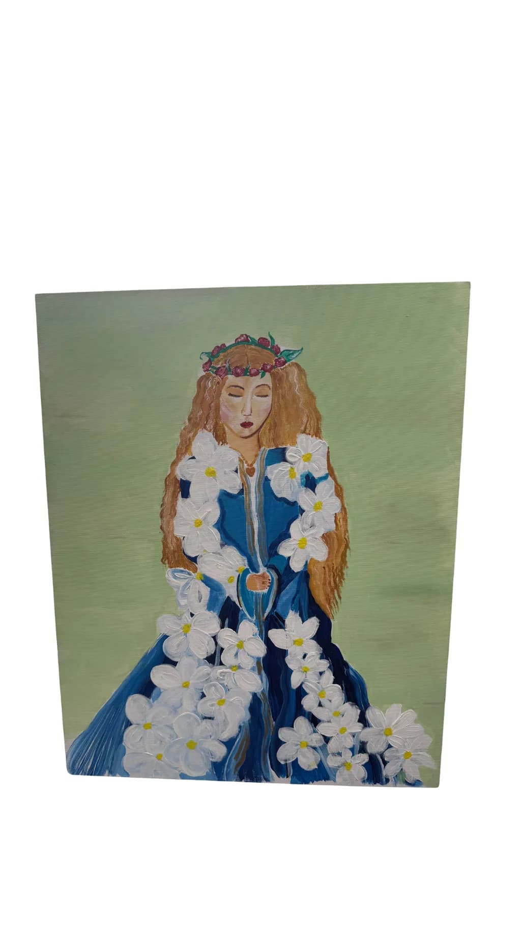 Floral Cloak Woman