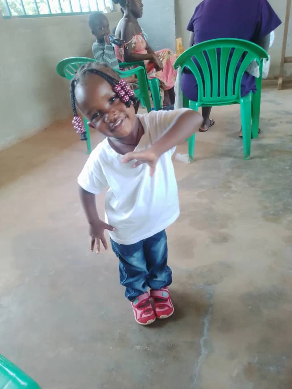 Child's Playful Pose