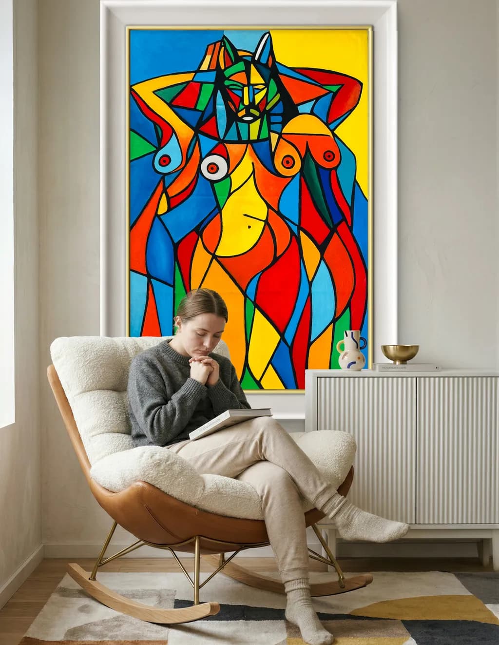 Abstract Female Figure