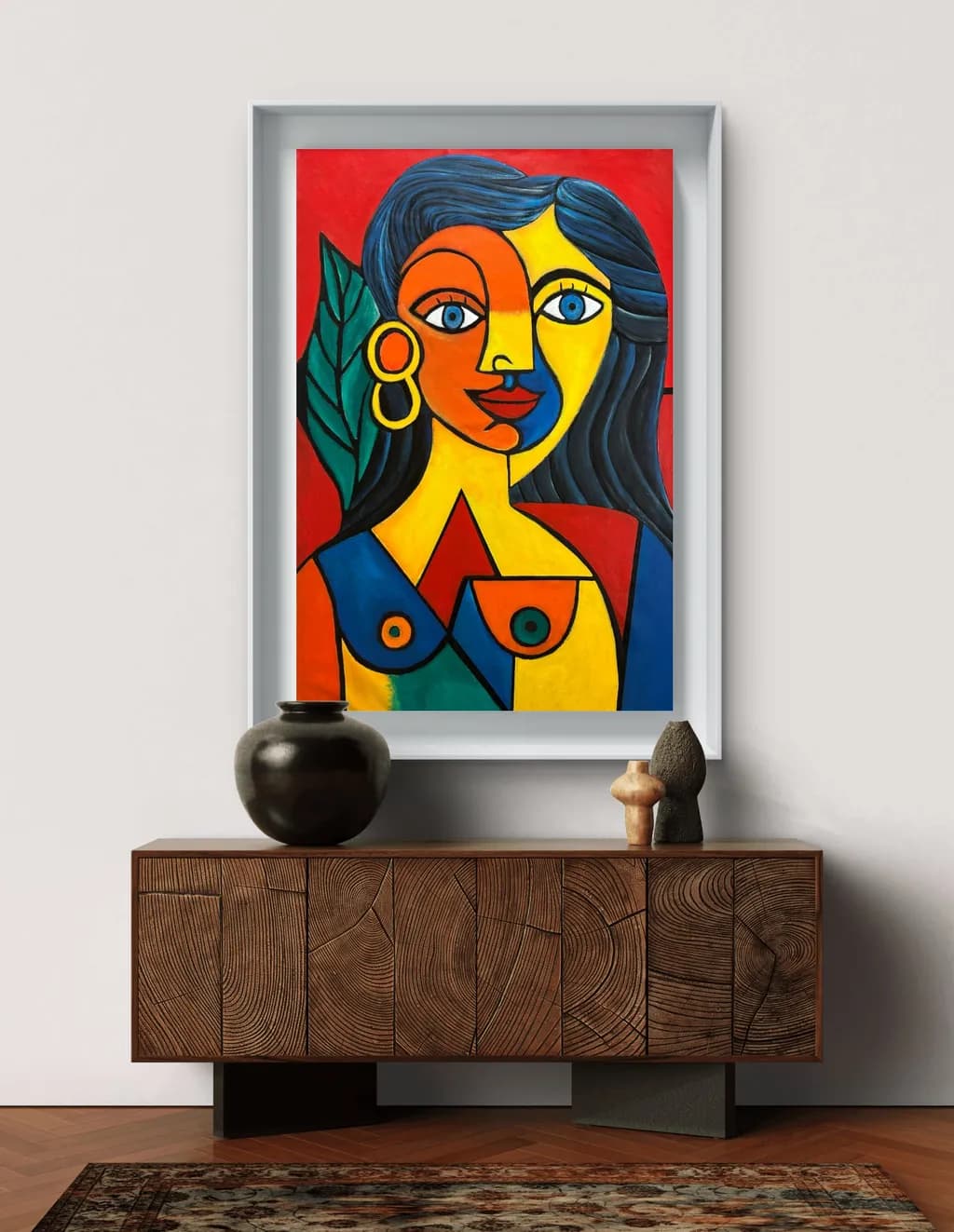 Abstract Woman Portrait