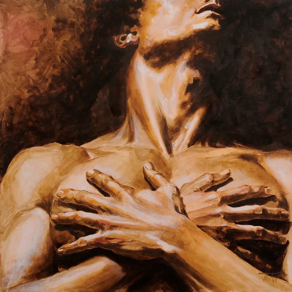 Crossed Hands Pose