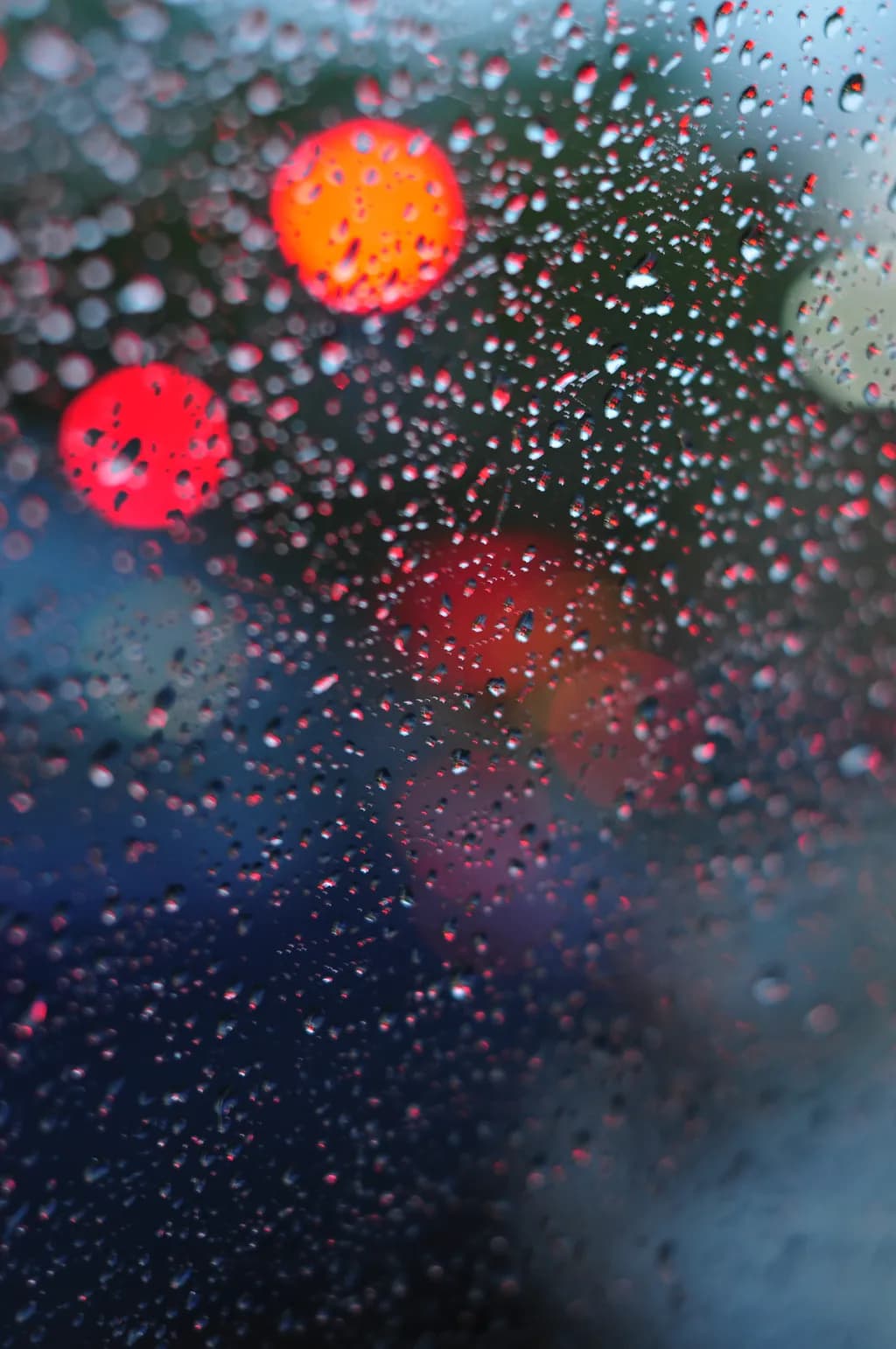 Raindrops on Glass