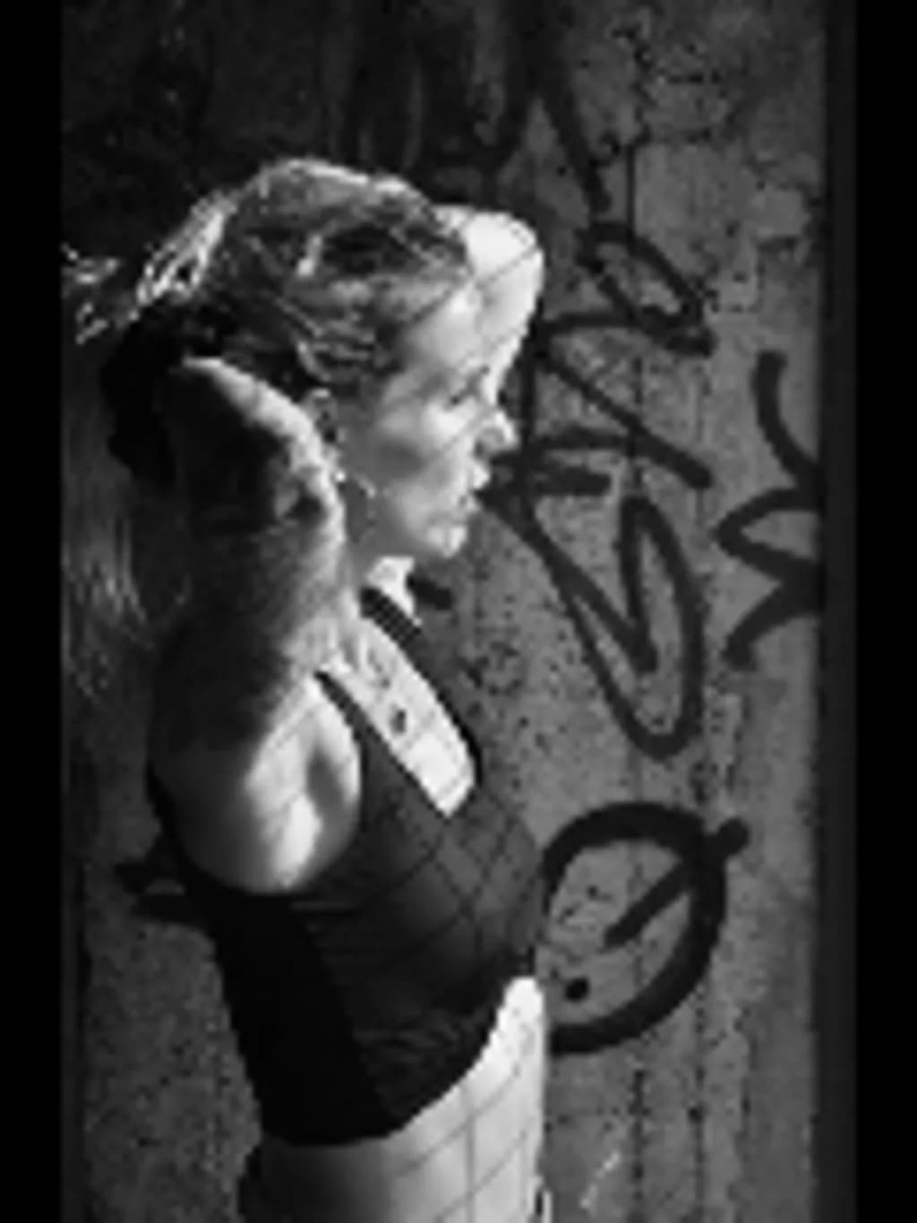 Graffiti Wall Portrait