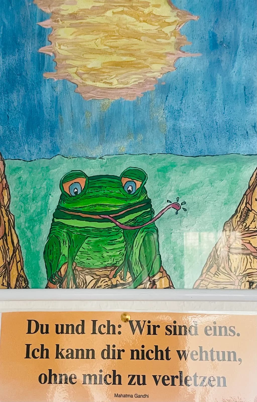 Frog and Sun