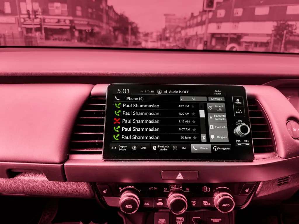 Car Dashboard Interface