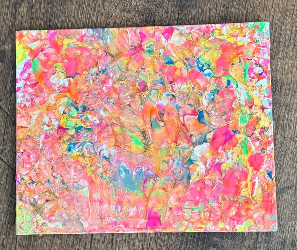 Colorful Texture Canvas