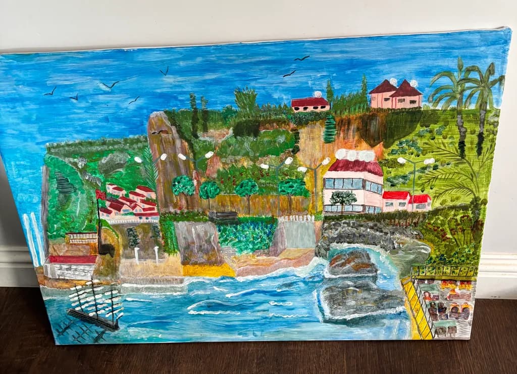 Coastal Village View