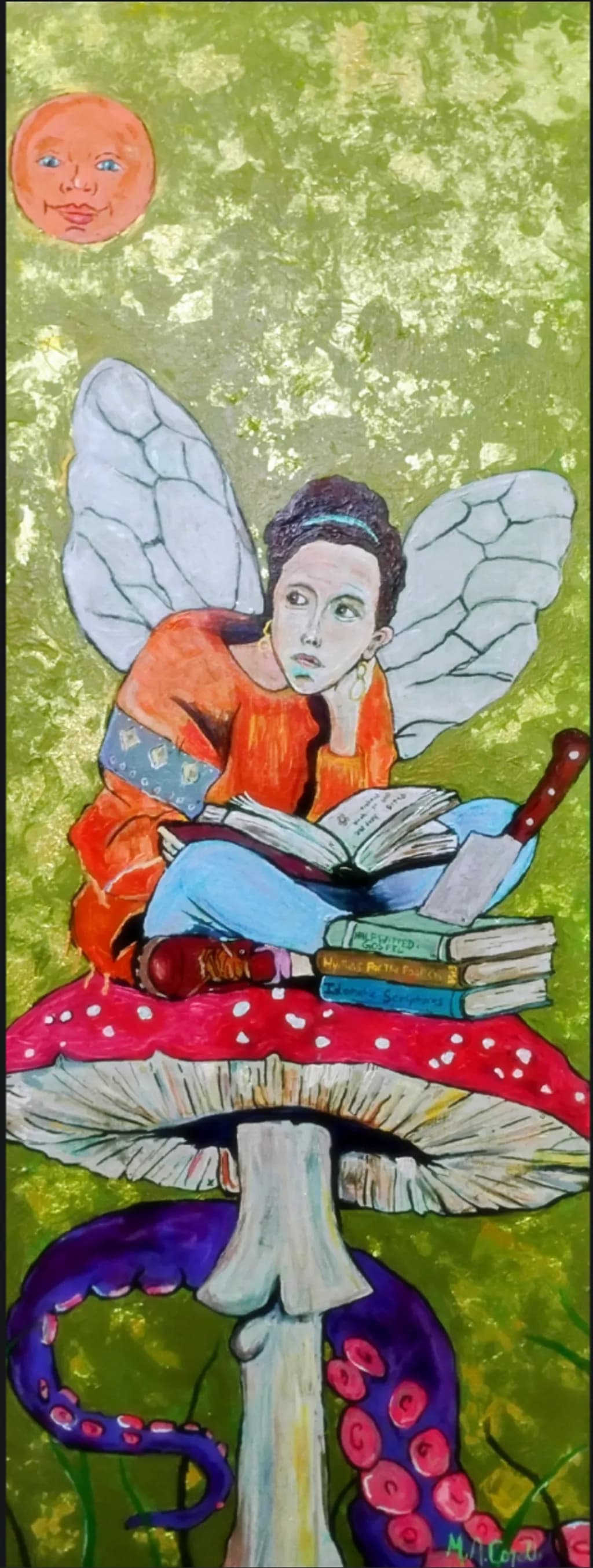 Mushroom and Fairy Reading