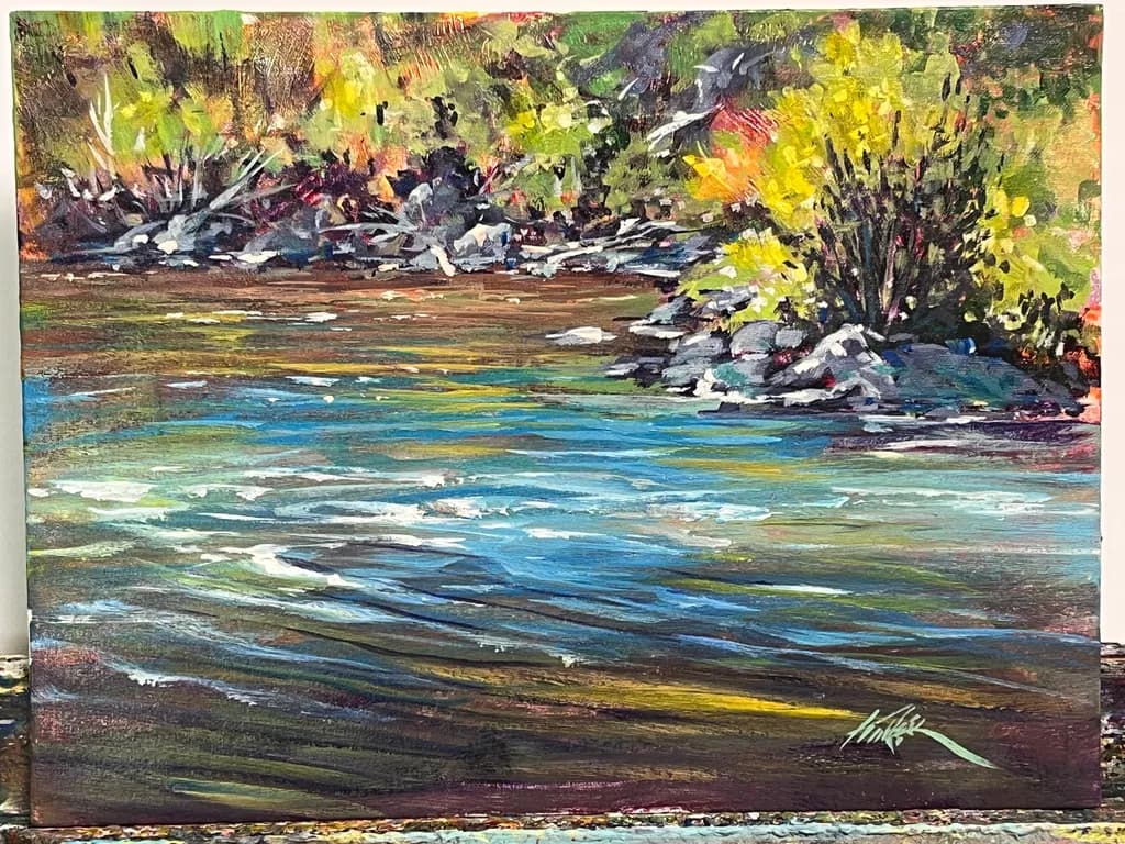 Riverbank Reflections