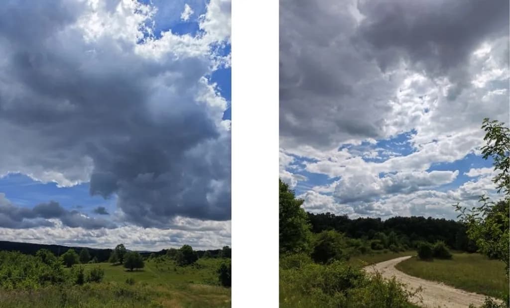 Sky over the Hills I & II