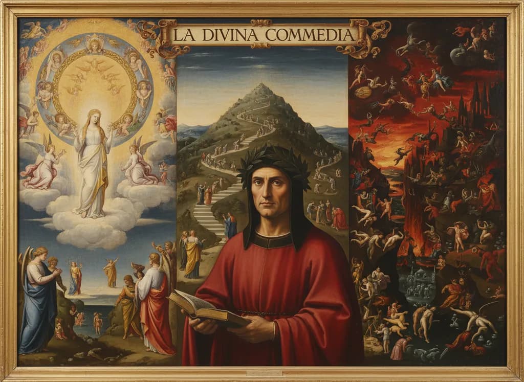 La Divina Commedia Triptych