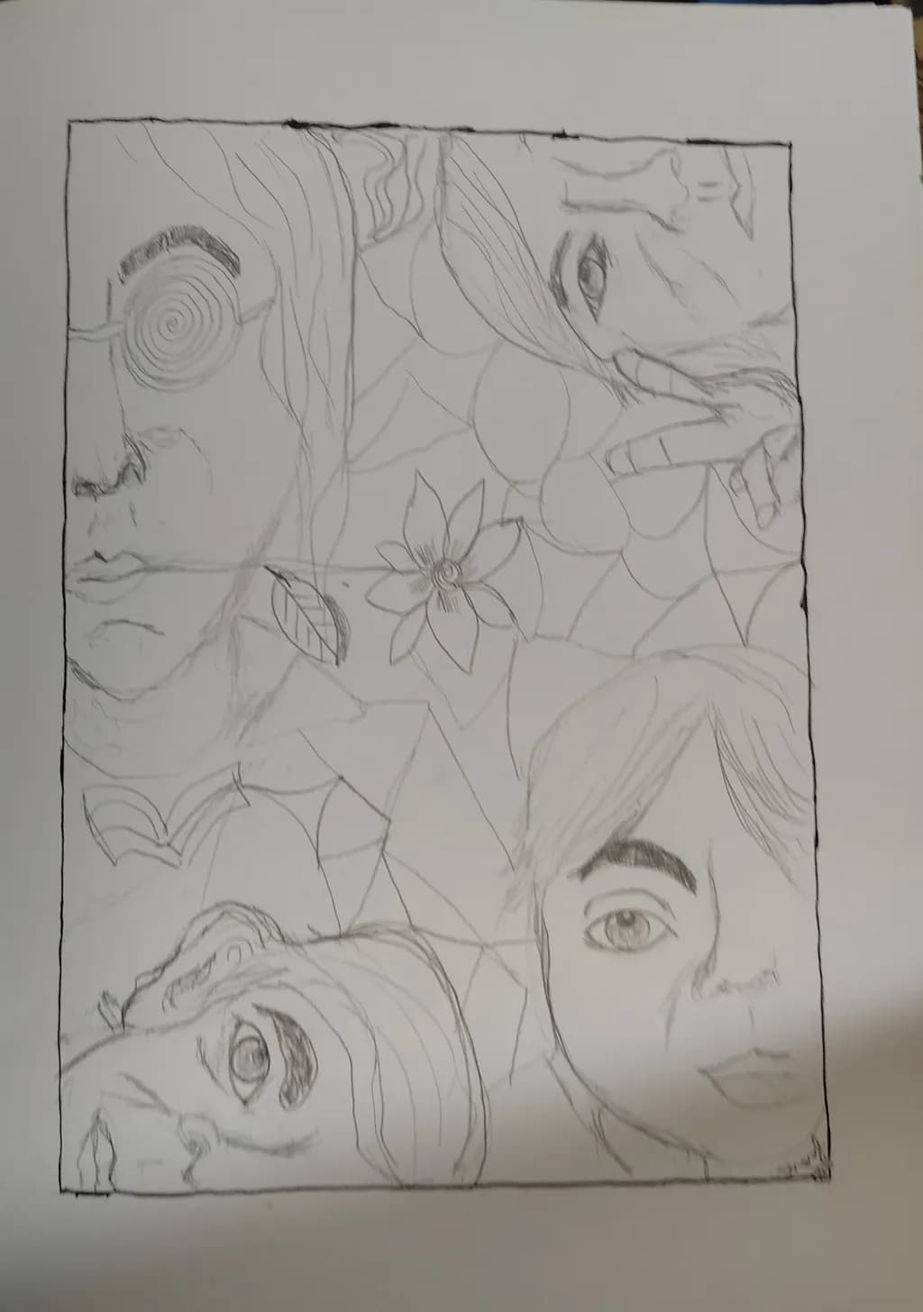 Inbound Faces Composition