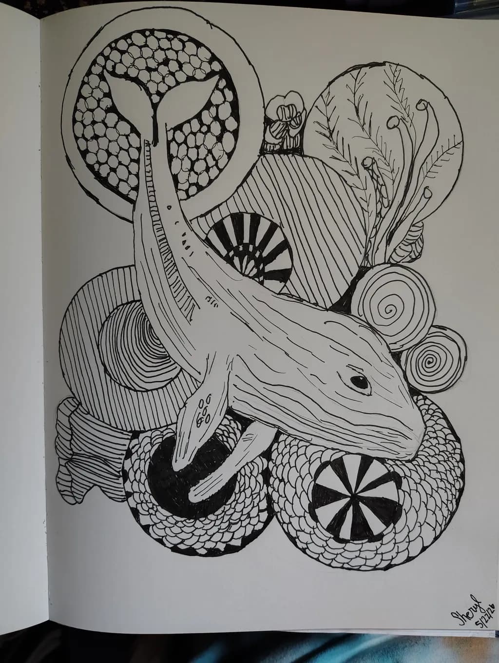 Whale and Spirals