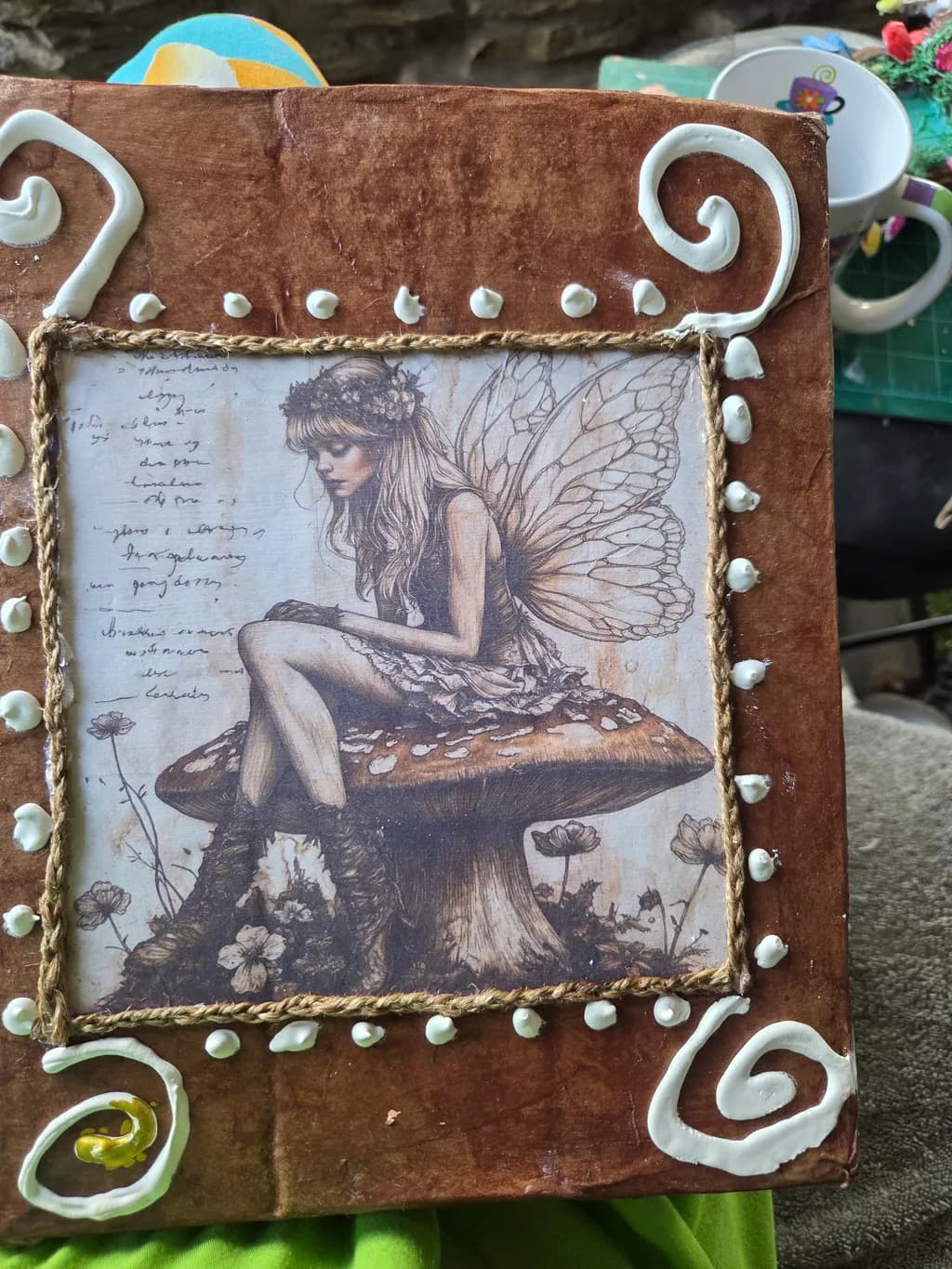 Fairy on Mushroom