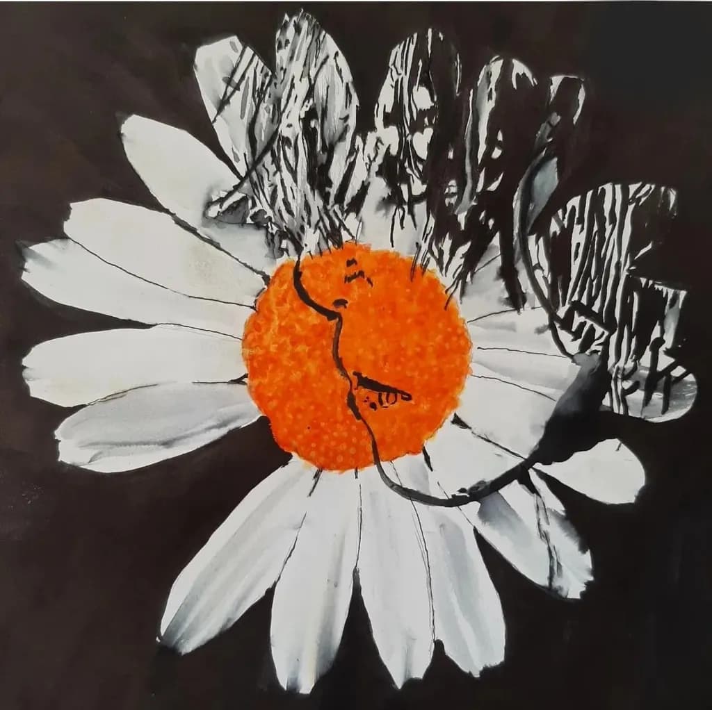 Daisy with Faces